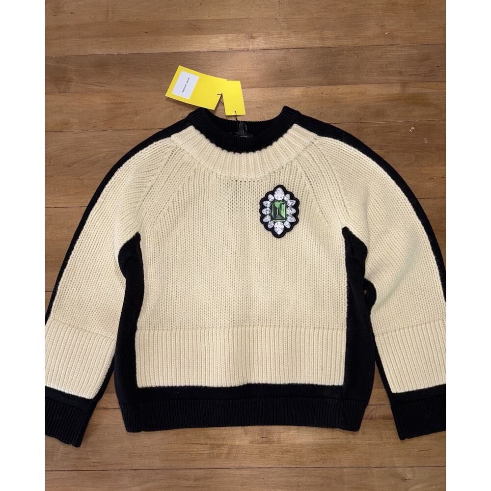 Marc Jacobs Trompe L'oeil Charm Crewneck Sweater 2024 Runway Archive NWT Sz XL